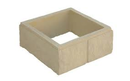 PILIER BOSSELE 30X30X17 BEIGE